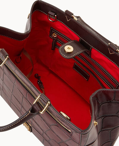 Denison Zip Satchel