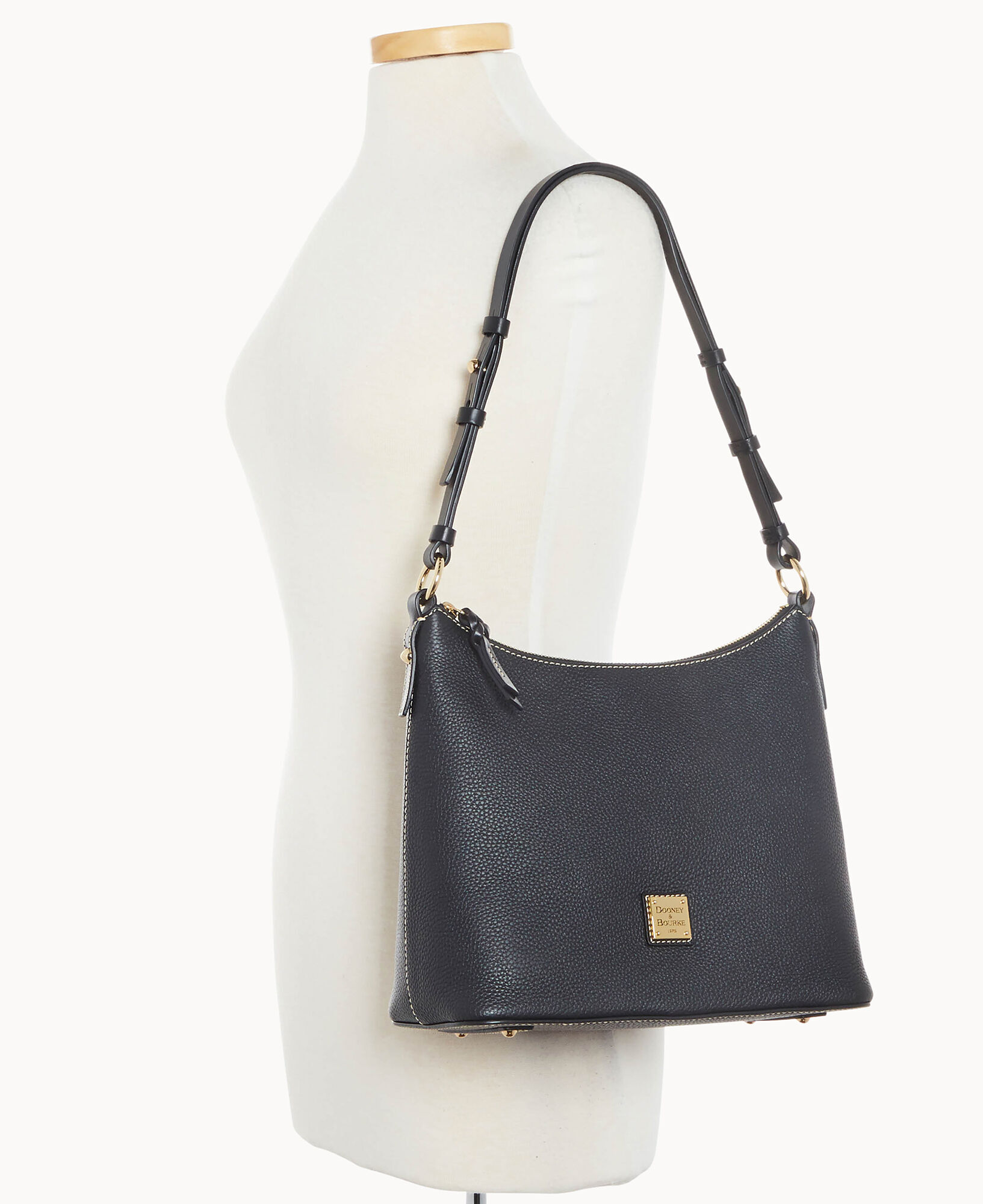 Dooney & bourke derby pebble hobo clearance