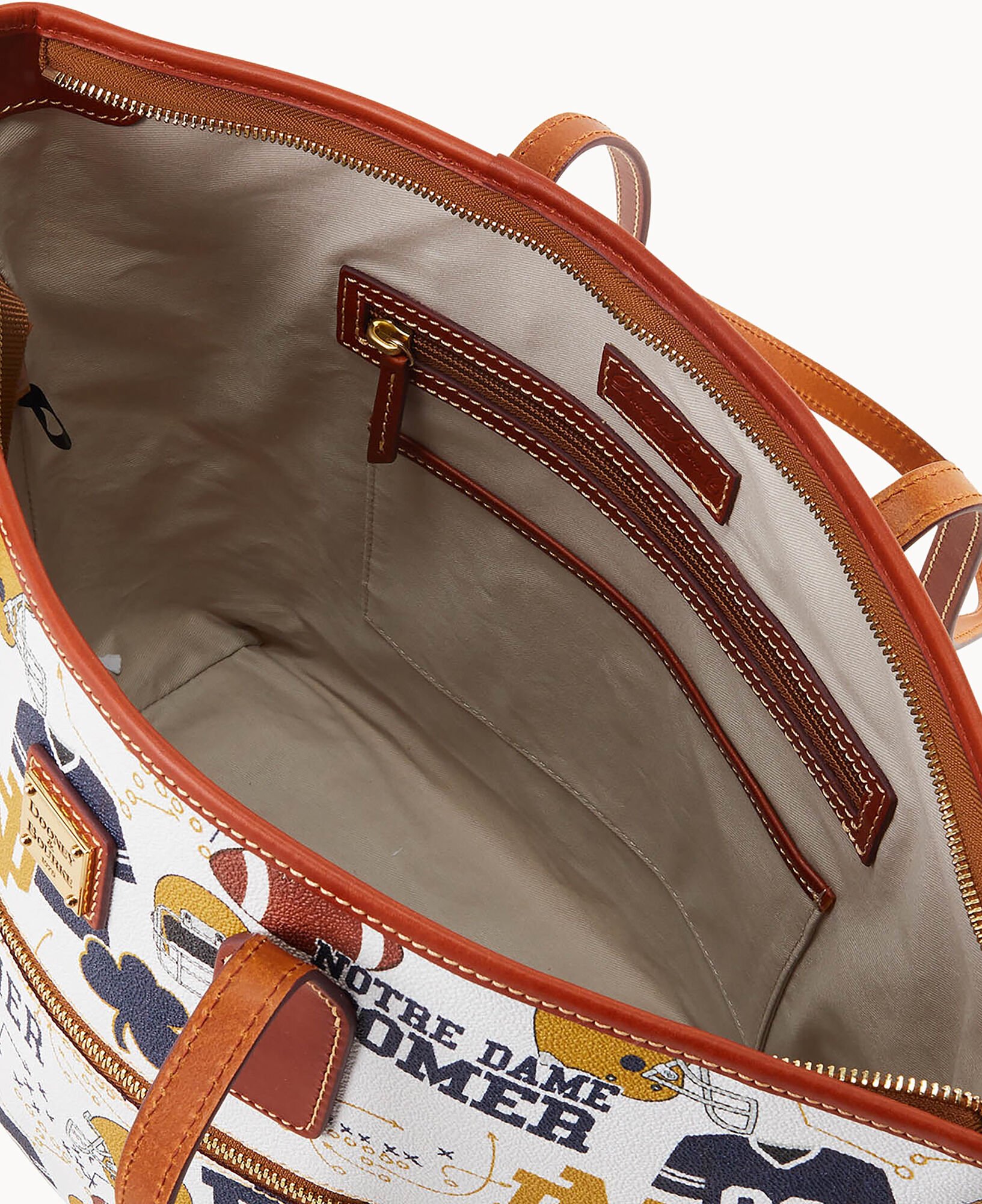 Dooney Bourke Collegiate University of Notre Dame Tote