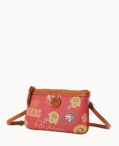 NFL 49ERS Large Slim Crossbody