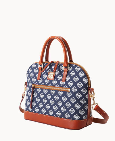 MLB Rays Domed Zip Satchel