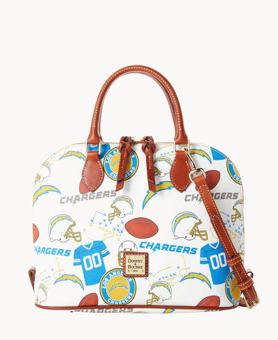 NFL Chargers Zip Zip Satchel