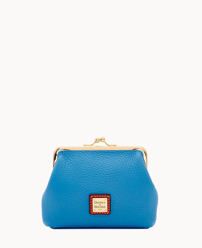 Pebble Grain Large Framed Purse