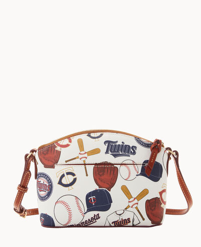 MLB Twins Suki Crossbody Med Wristlet