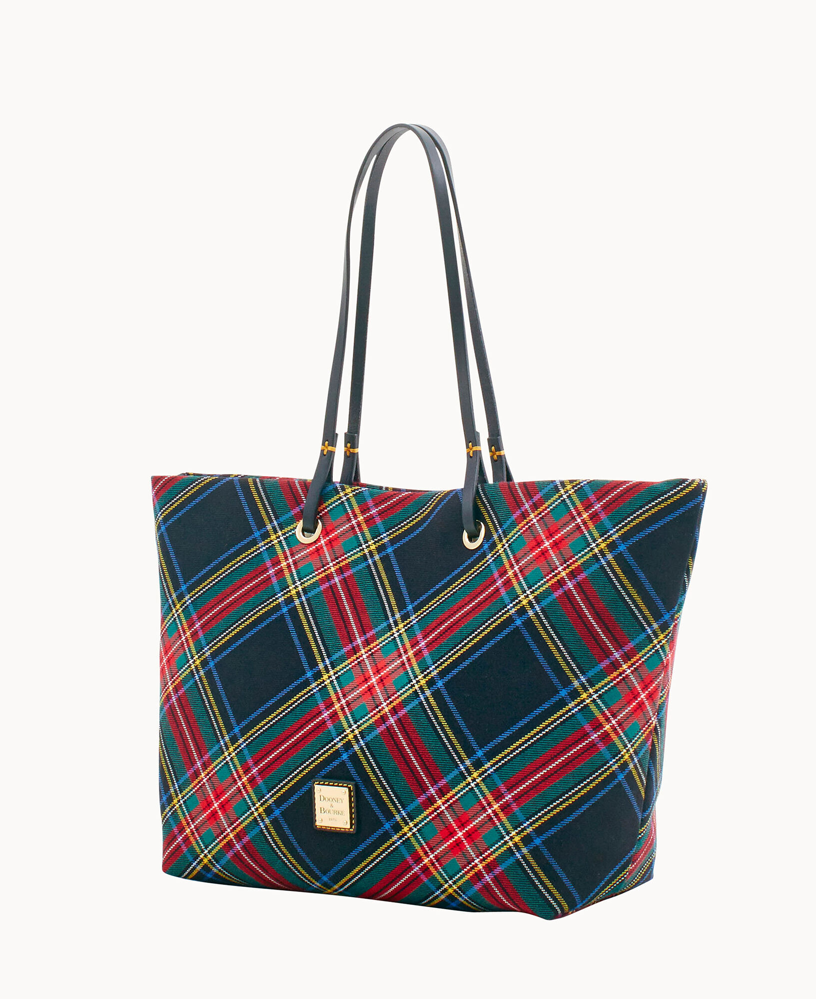 Dooney Bourke Tartan Addison Tote
