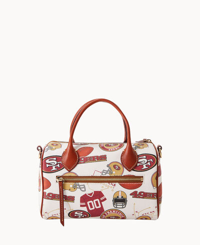 NFL 49ERS Barrel Satchel