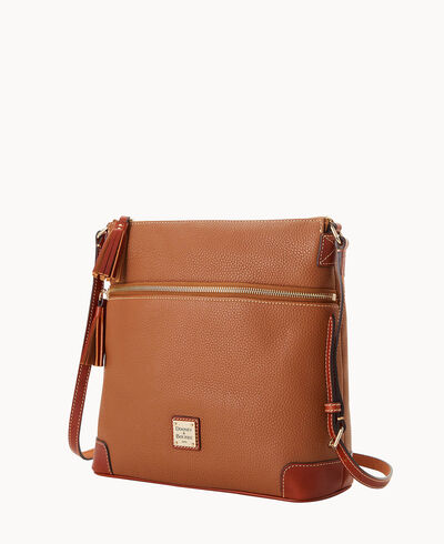 Pebble Grain Large Tassel Crossbody