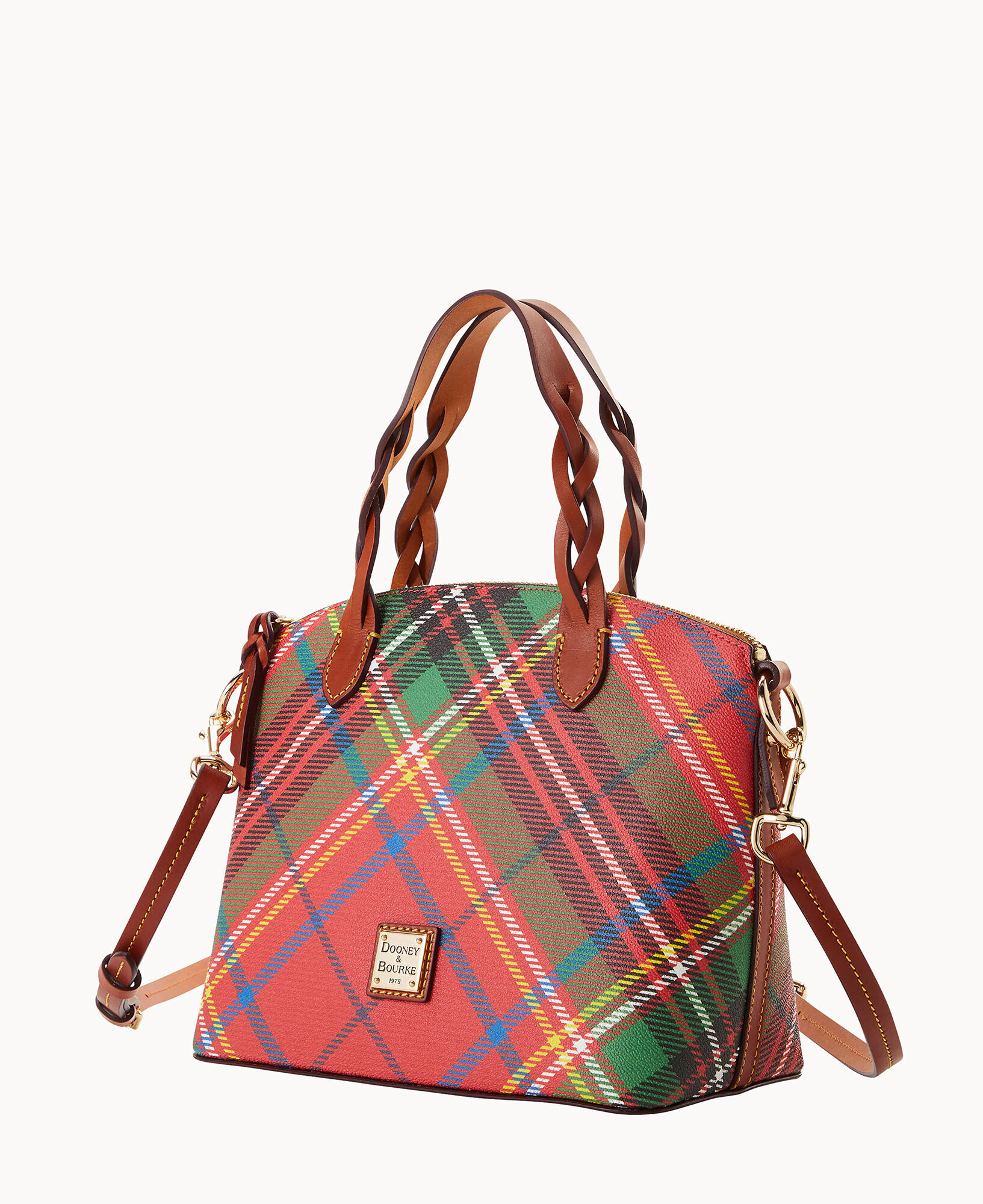 Dooney and bourke satchel hot sale