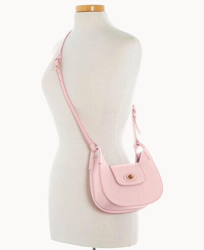 Sweety Leather Crossbody Hobo