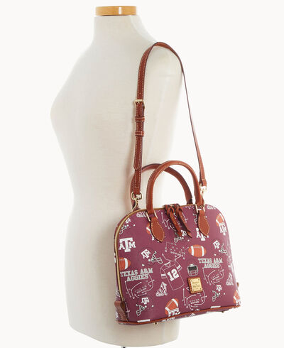 Collegiate Texas A&M University Zip Zip Satchel