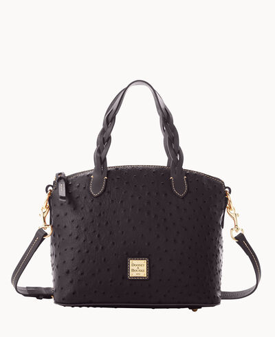 Ostrich Small Heidi Satchel