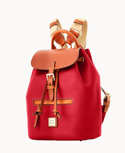 Pebble Grain Small Allie Backpack