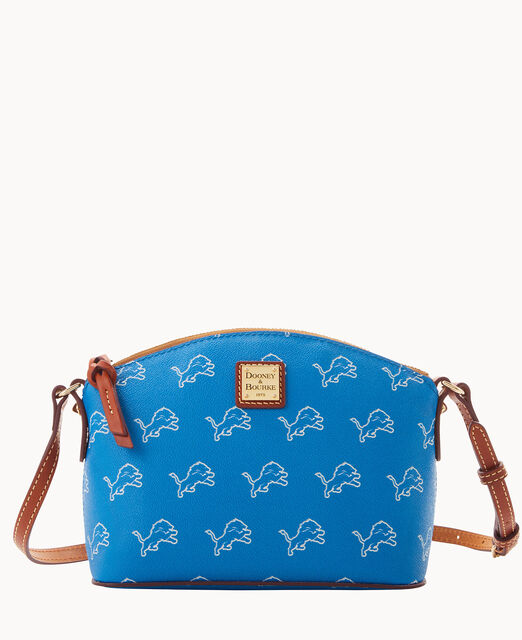 NFL Lions Suki Crossbody Med Wristlet