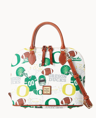 Collegiate University of Oregon Zip Zip Satchel