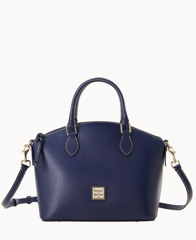 Saffiano Geena Satchel