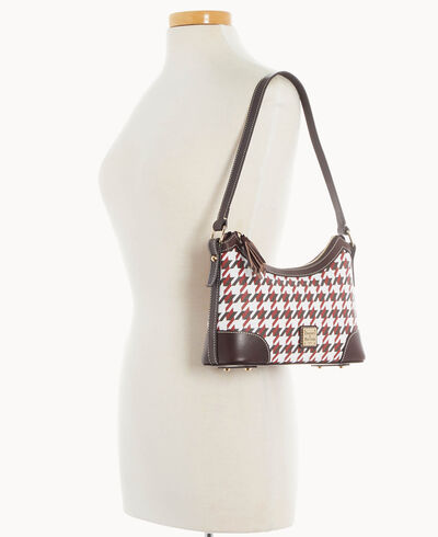 Houndstooth Shoulder Bag