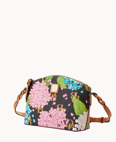 Hydrangea Monogram Penny Crossbody