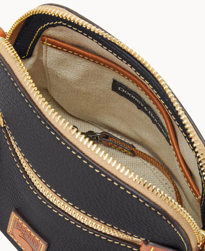 Pebble Grain Mini Domed Crossbody
