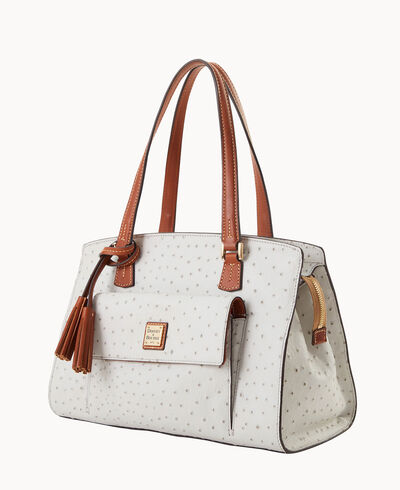 Ostrich Shoulder Bag