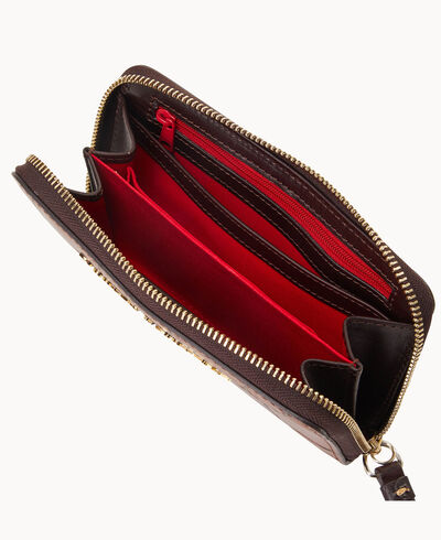 Denison Zip Around Phone Wristlet