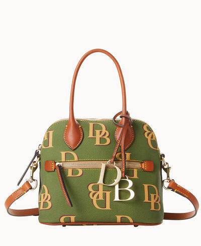 Monogram Small Domed Satchel