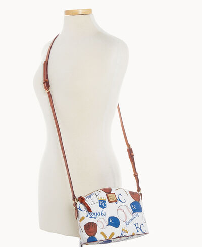 MLB Royals Suki Crossbody Med Wristlet