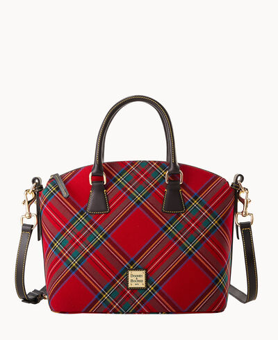 Tartan Domed Satchel