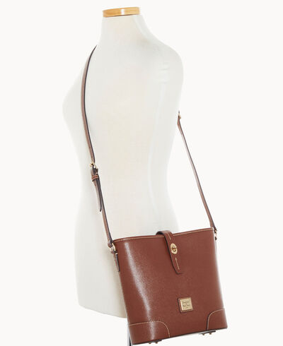 Saffiano Crossbody Bucket