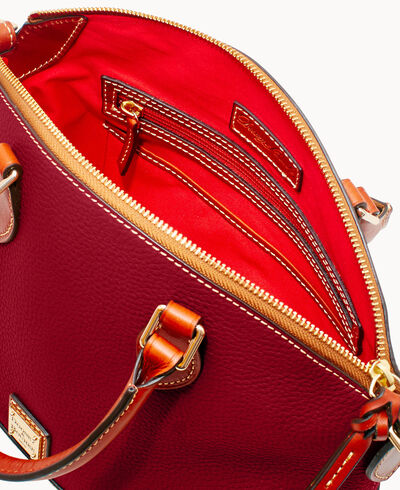 Pebble Grain Darcy Satchel