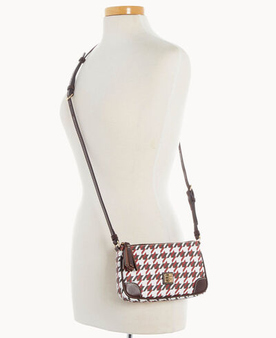 Houndstooth Slim Crossbody