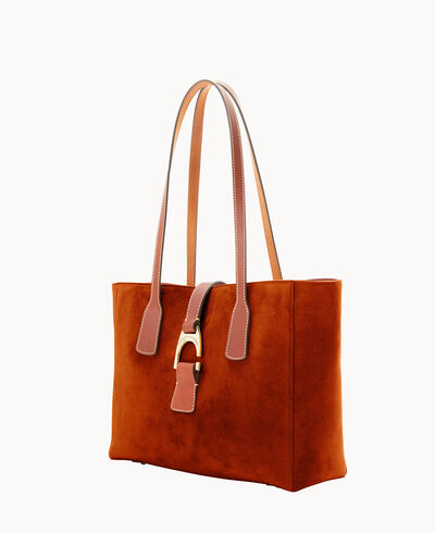 Suede Small Shannon Tote