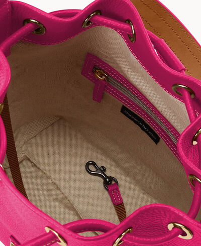 Lucca Leather Small Drawstring