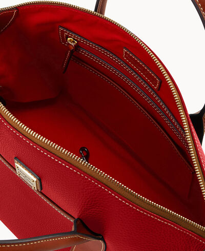 Pebble Grain Madeline Satchel
