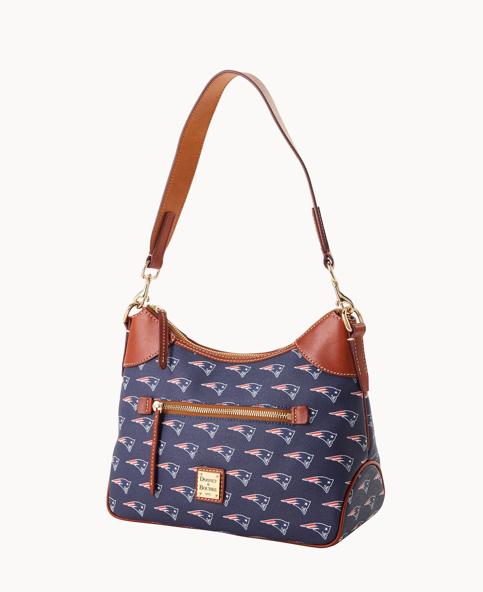 Dooney & Bourke New England Patriots Monogram Drawstring Purse