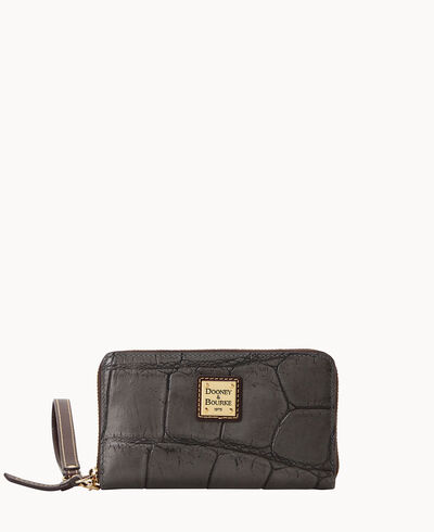 Denison Zip Around Phone Wristlet