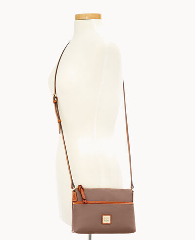 Pebble Grain Ginger Crossbody