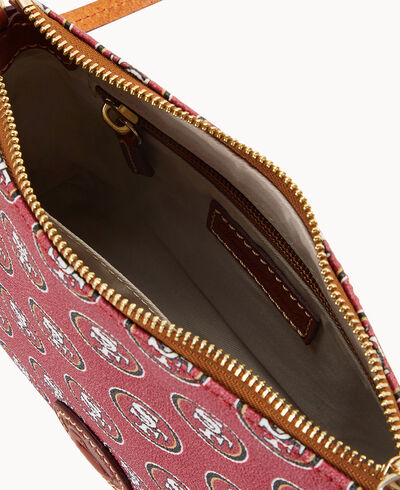 NFL 49ERS Crossbody Pouchette