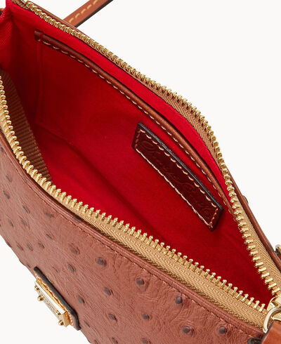 Ostrich Slim Crossbody