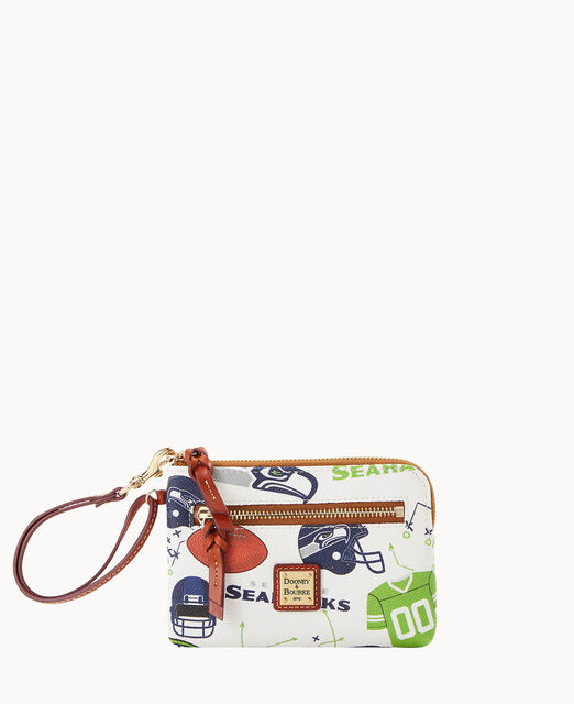 NFL Seahawks Zip Around Wristlet