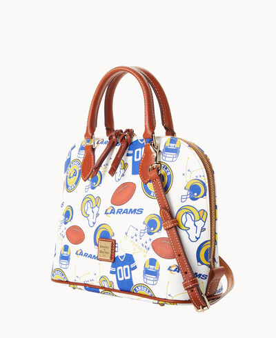 NFL Rams Zip Zip Satchel