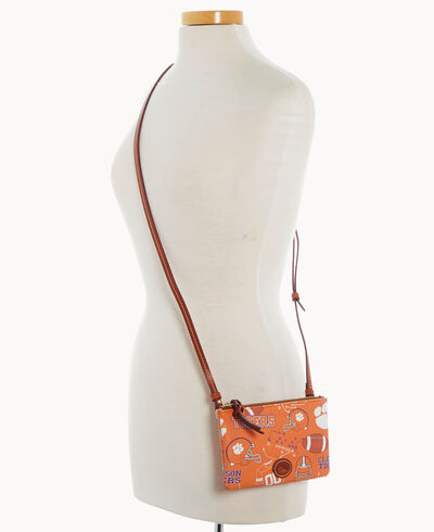 Collegiate Clemson Top Zip Crossbody