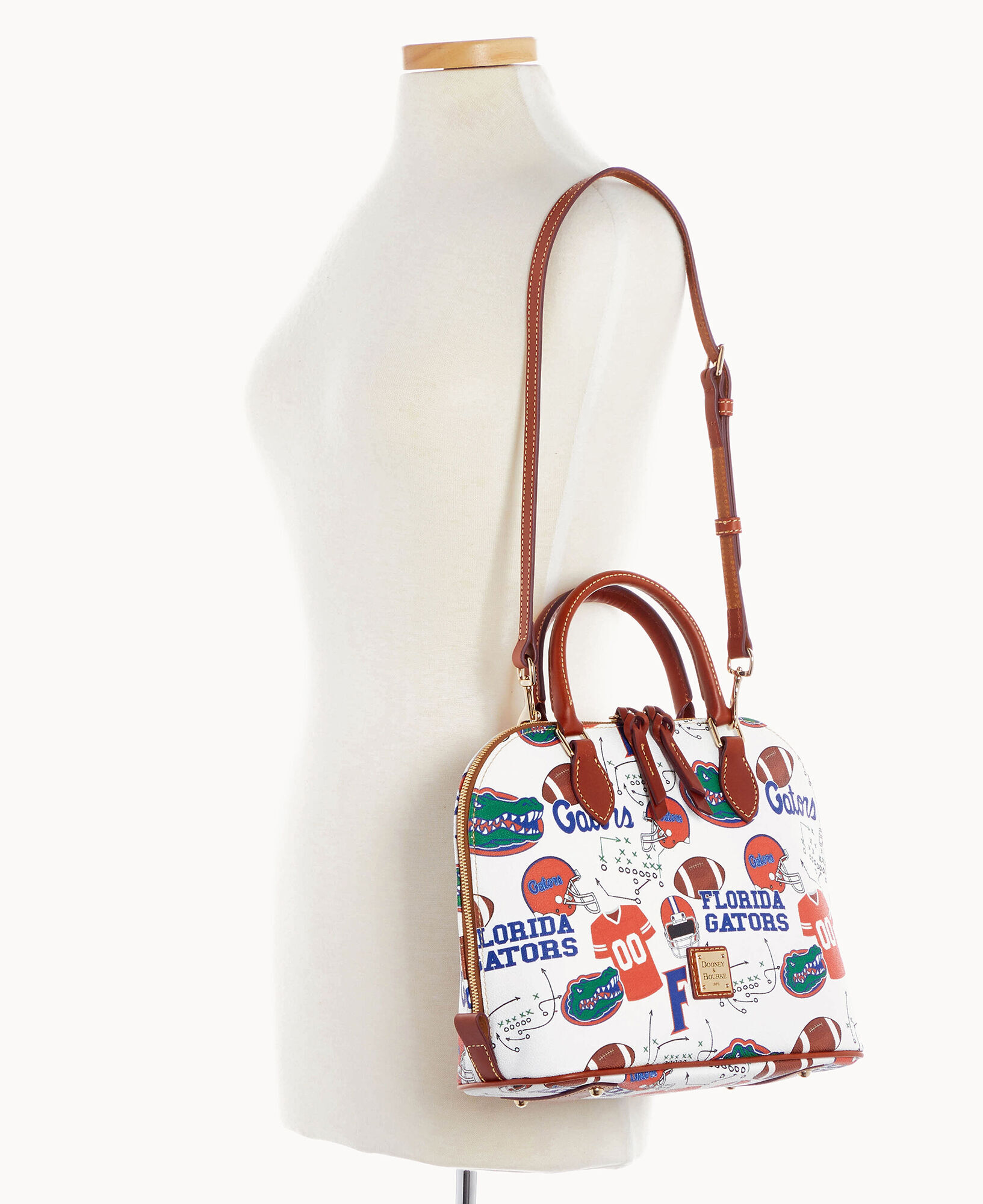 Dooney Bourke Collegiate University of Florida Zip Zip Satchel