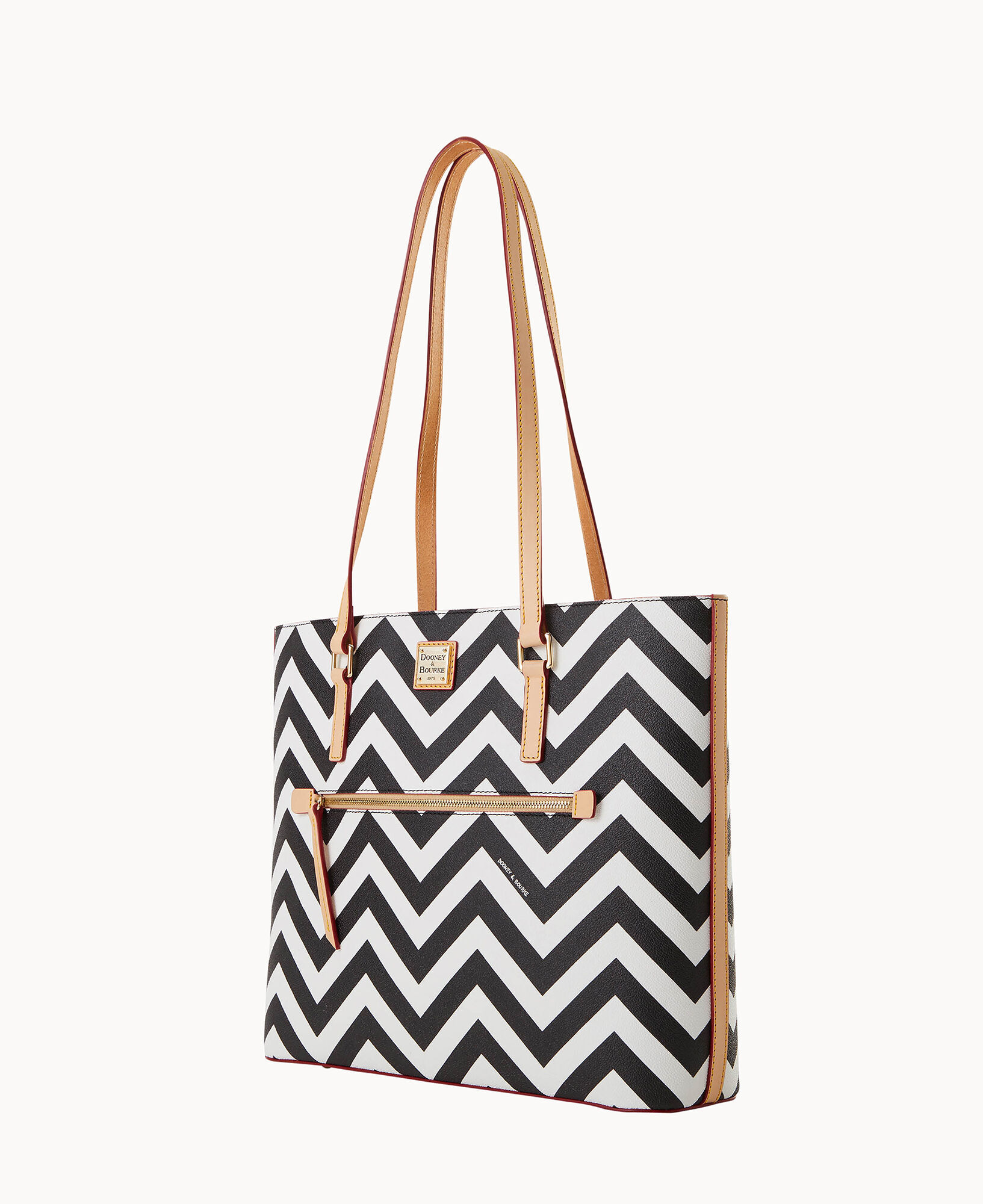 Dooney and bourke chevron tote shop