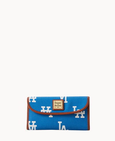 MLB Dodgers Continental Clutch