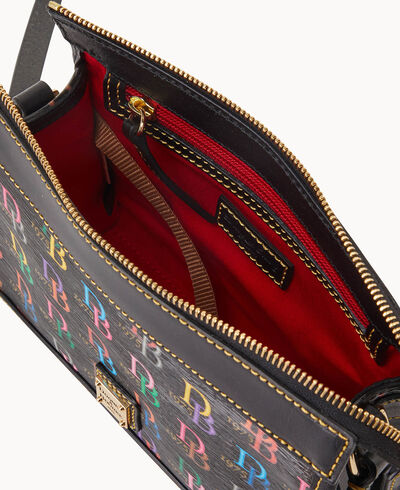 DB75 Multi Zip Crossbody