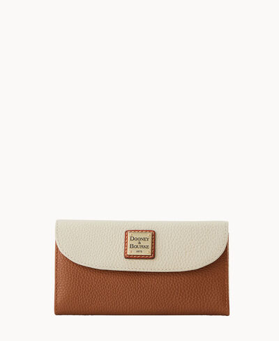 Pebble Color Block Continental Clutch