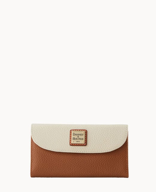 Pebble Color Block Continental Clutch