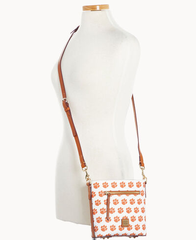 Collegiate Clemson University Small Zip Crossbody