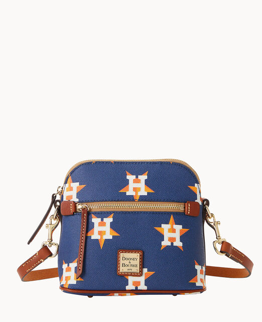 Dooney & Bourke Houston Astros Game Day Zip Tote Bag in Blue