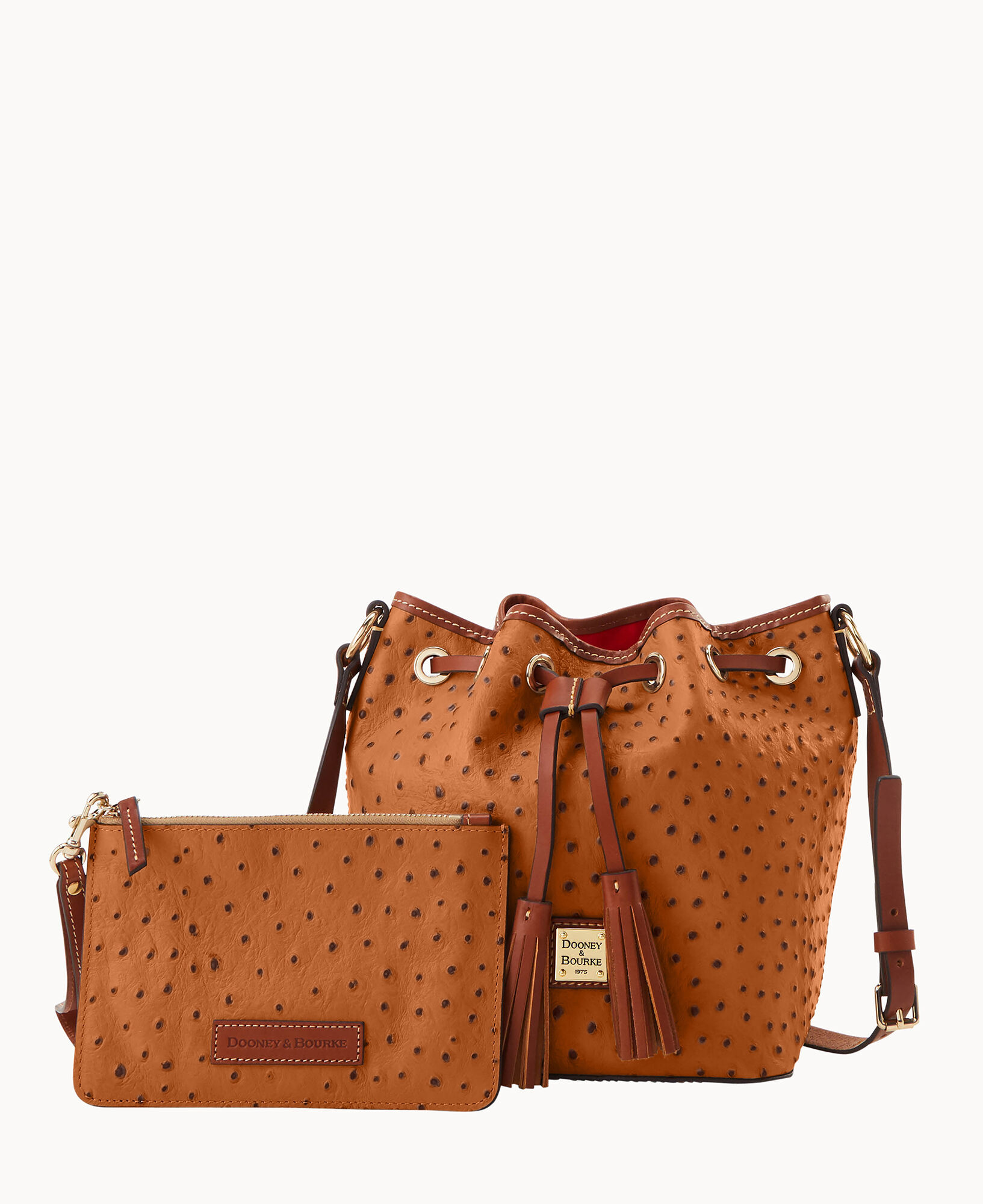 Dooney and bourke ostrich collection clearance
